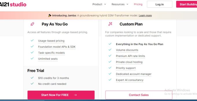 How to Access Jurassic-1 Jumbo AI